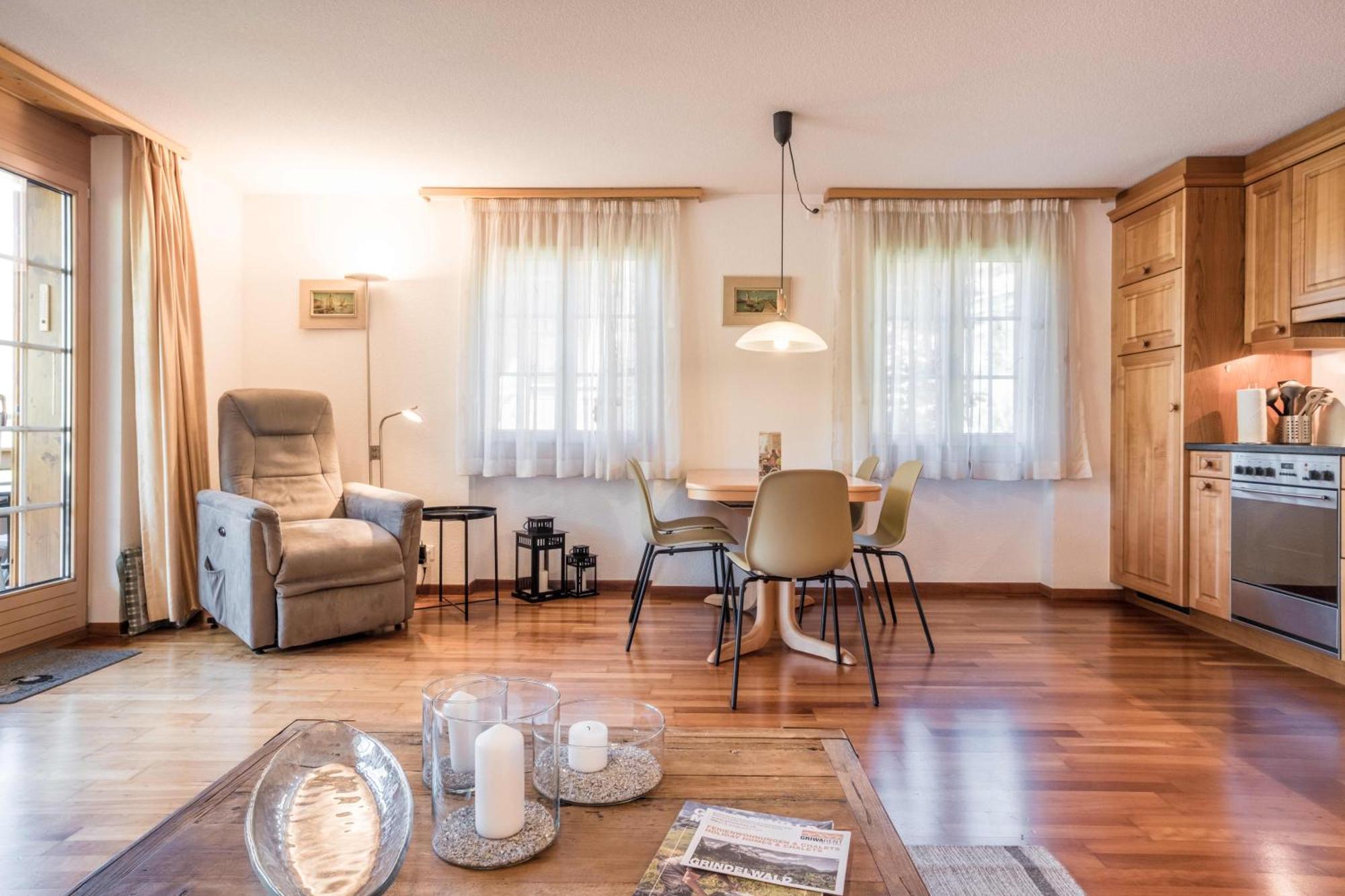Apartment St. Louis 2.5 - Griwarent Ag Grindelwald Bagian luar foto